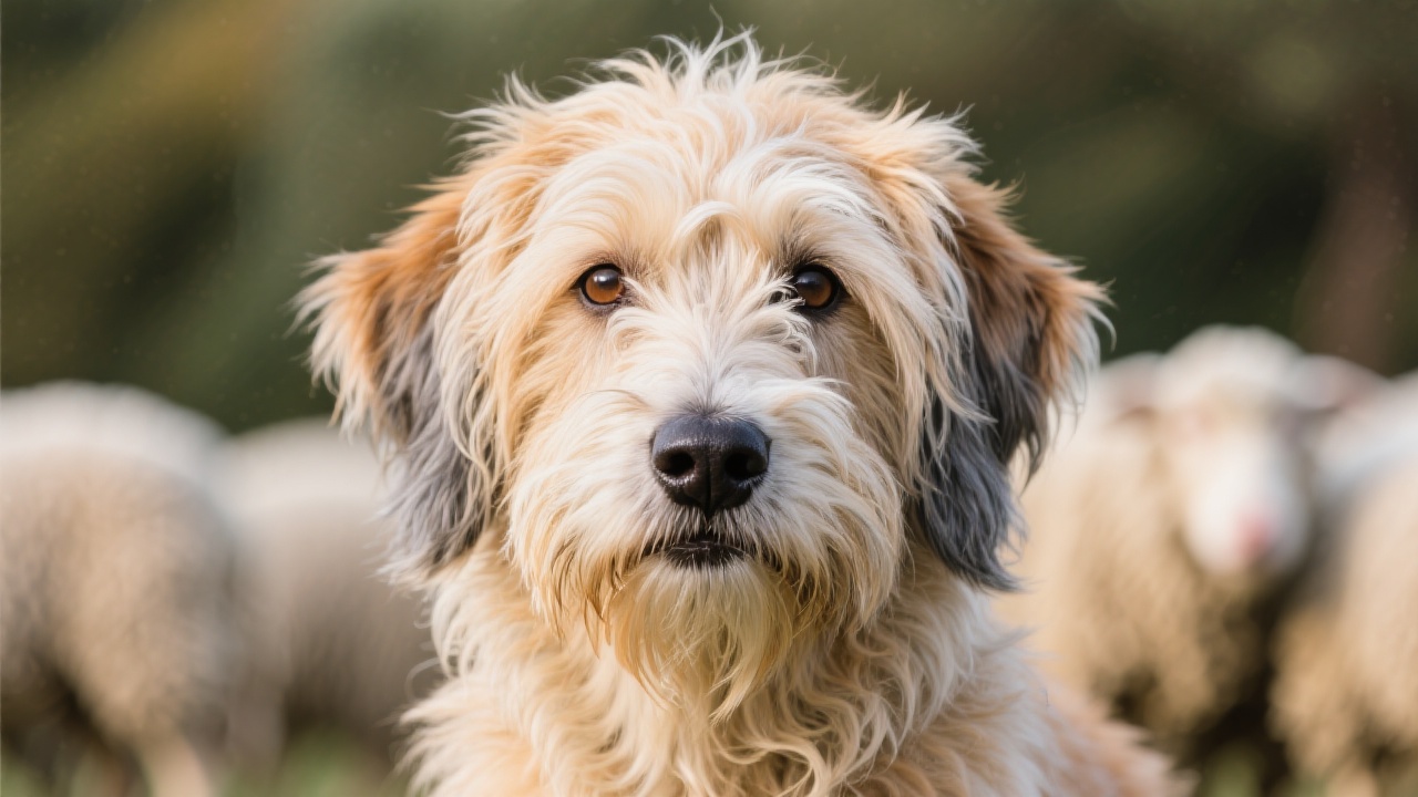 加泰罗尼亚牧羊犬 主视图